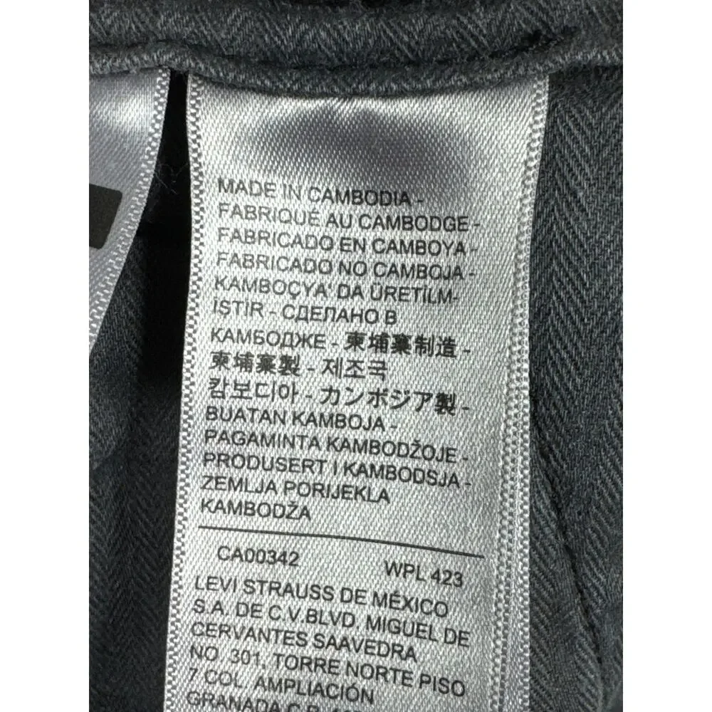 Levi's XX Chino Men's Standard Taper Gray Chino Pants - Size‎ 33x30 (35x28.5)